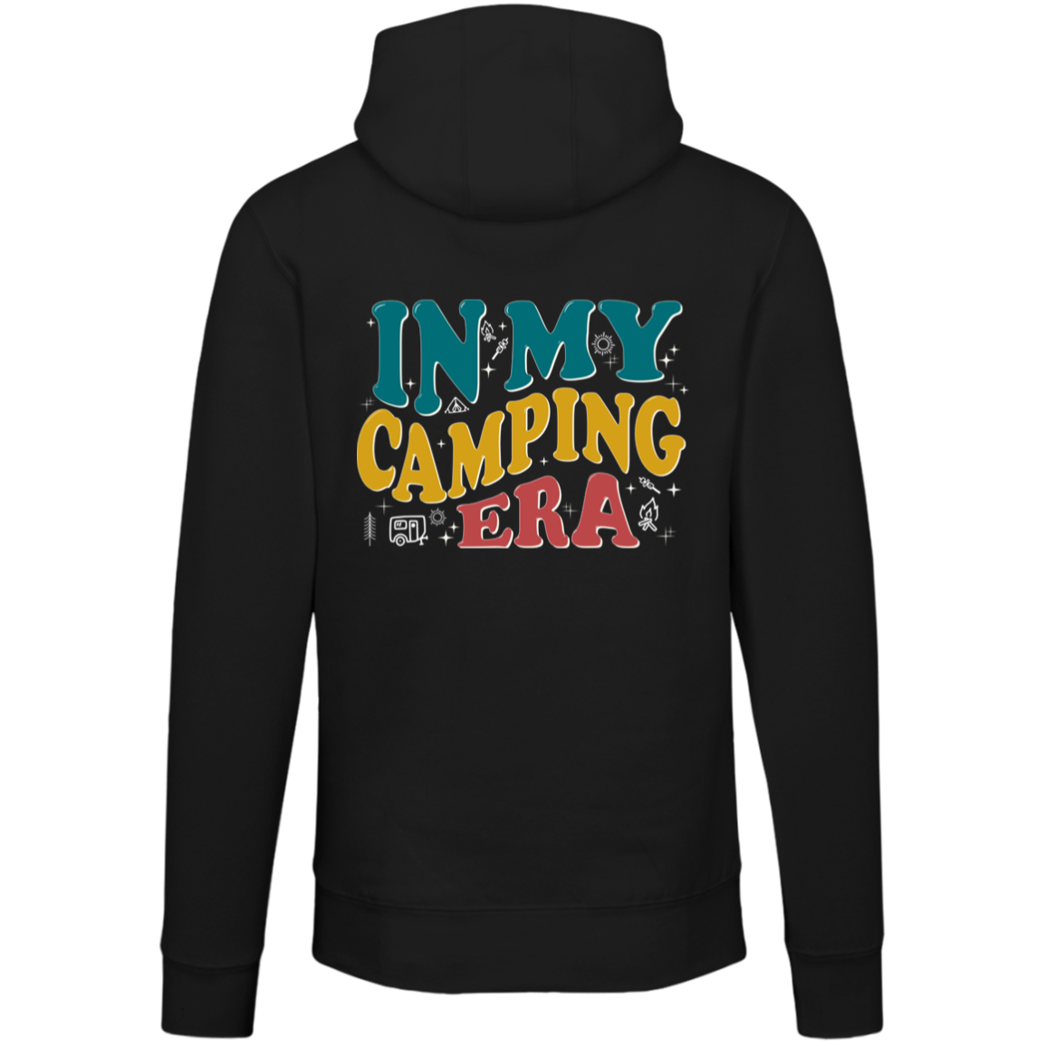 In My Camping Era Graphic Hoodie – Fun Camping Sweatshirt