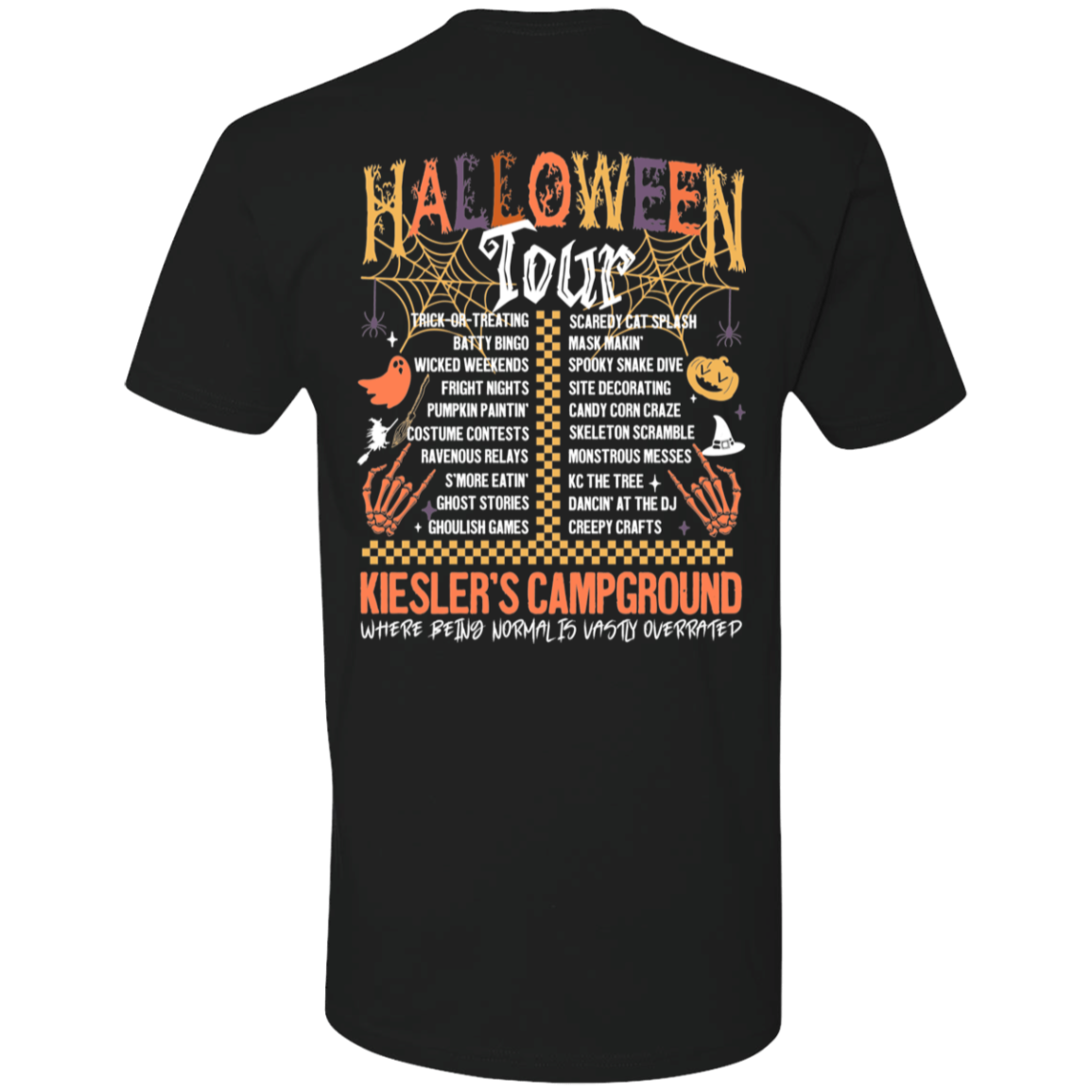 Halloween Tour Adult T-shirt