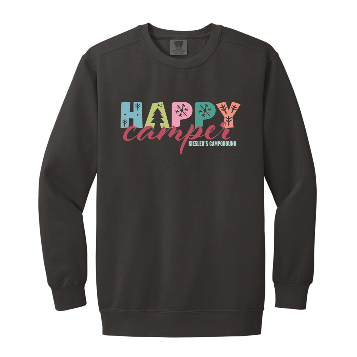 Kiesler's Happy Camper Winter Crewneck Sweatshirt