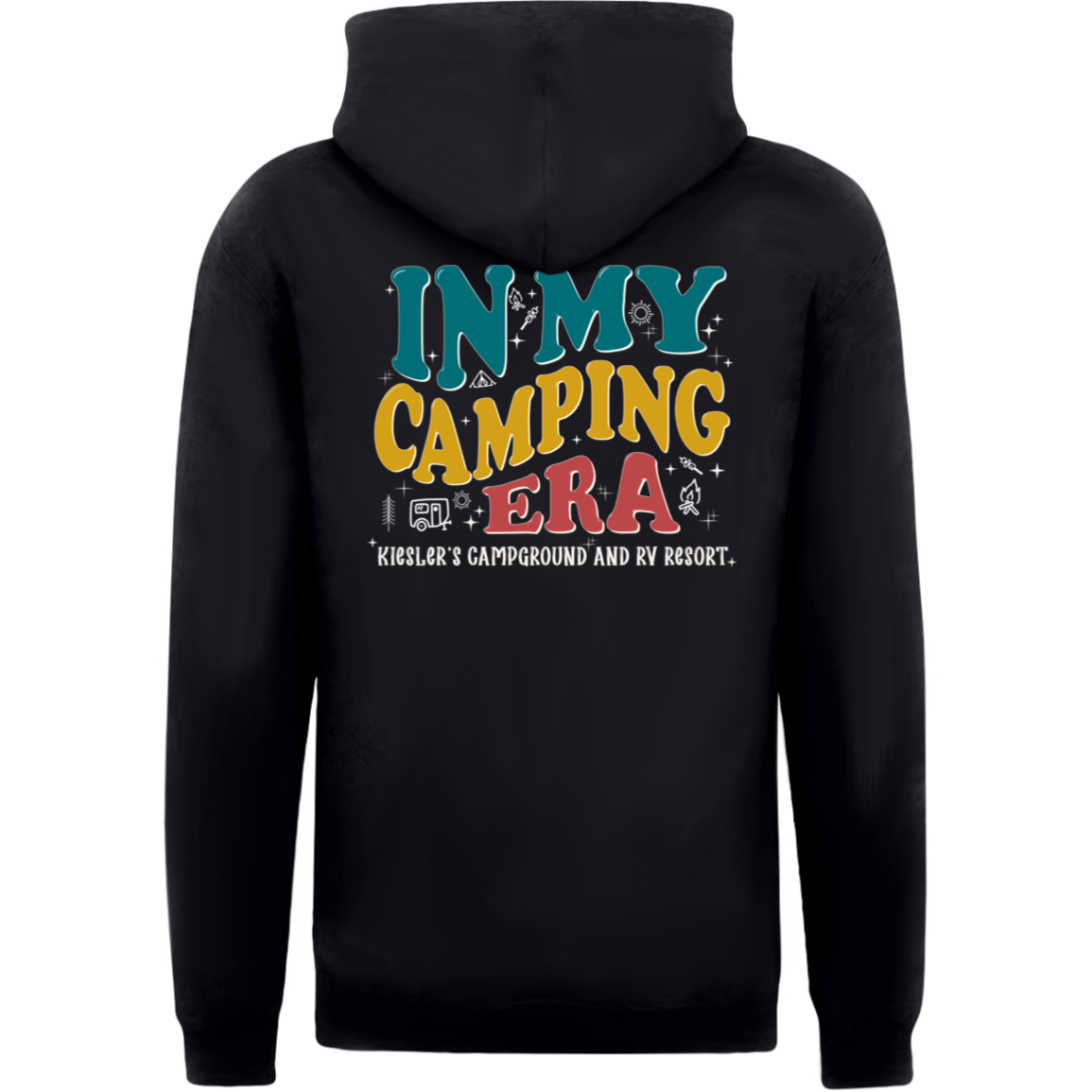 In My Camping Era Youth Hoodie – Kiesler’s Campground Edition