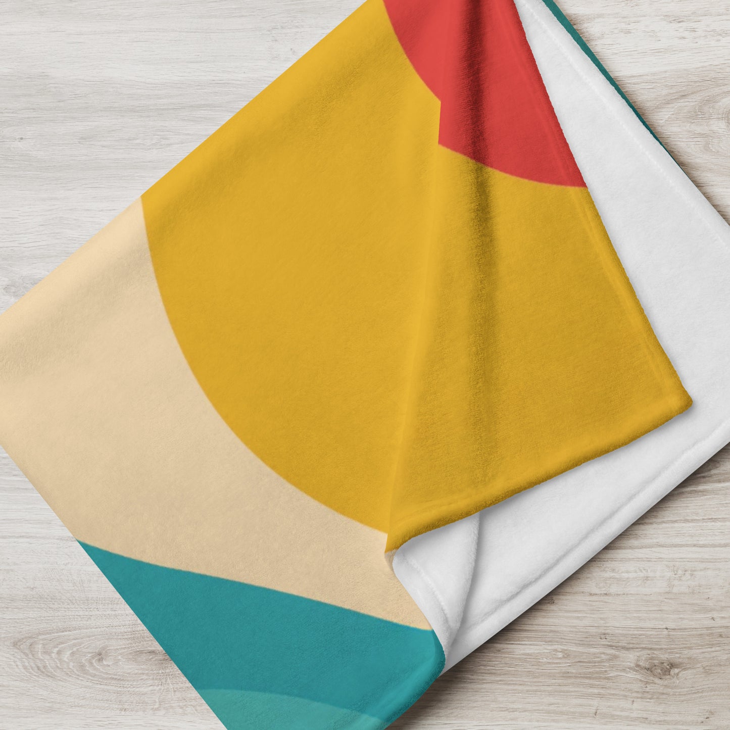 Kiesler’s Retro Abstract Throw Blanket – Soft Silk Touch