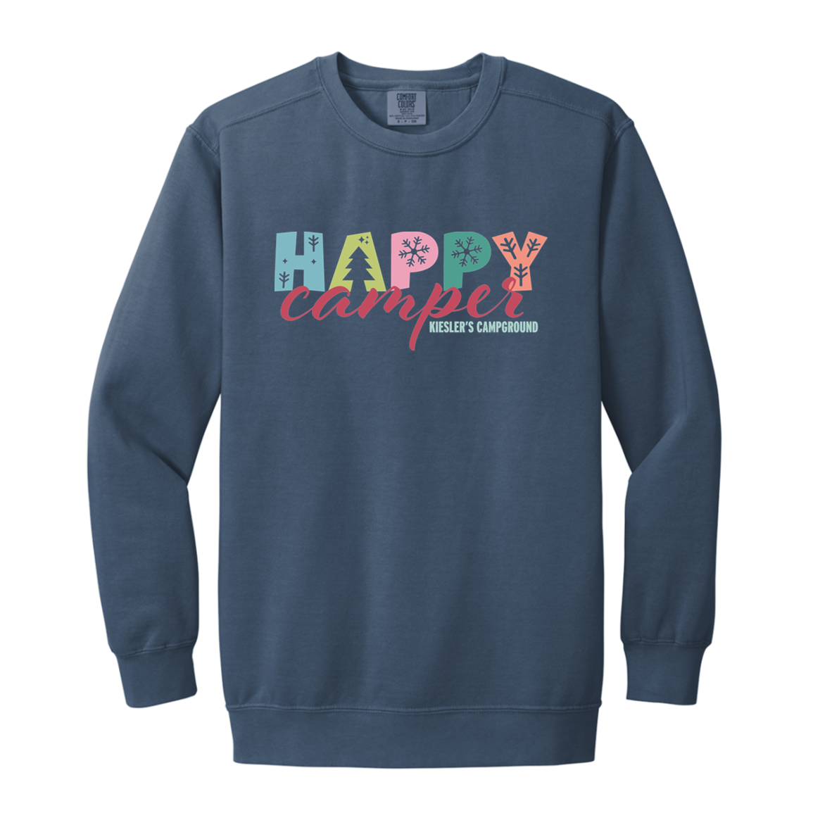 Kiesler's Happy Camper Winter Crewneck Sweatshirt