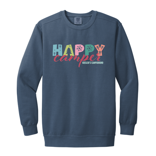 Kiesler's Happy Camper Winter Crewneck Sweatshirt