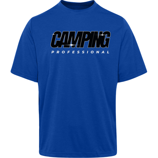 Camping Professional Athletic Tee – Stay Cool and Elevate Your Camping Style