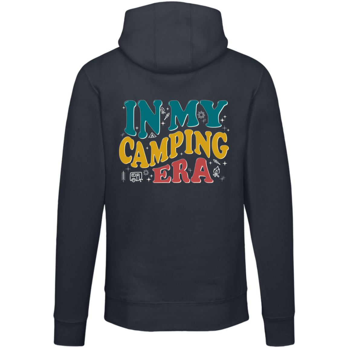 In My Camping Era Graphic Hoodie – Fun Camping Sweatshirt