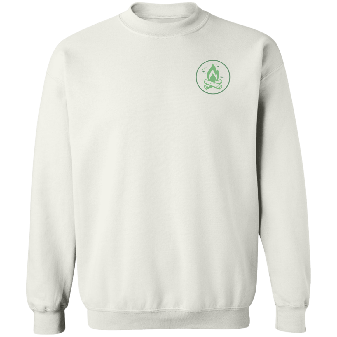 In My Camping Era Crewneck Sweatshirt – Green Camping Design