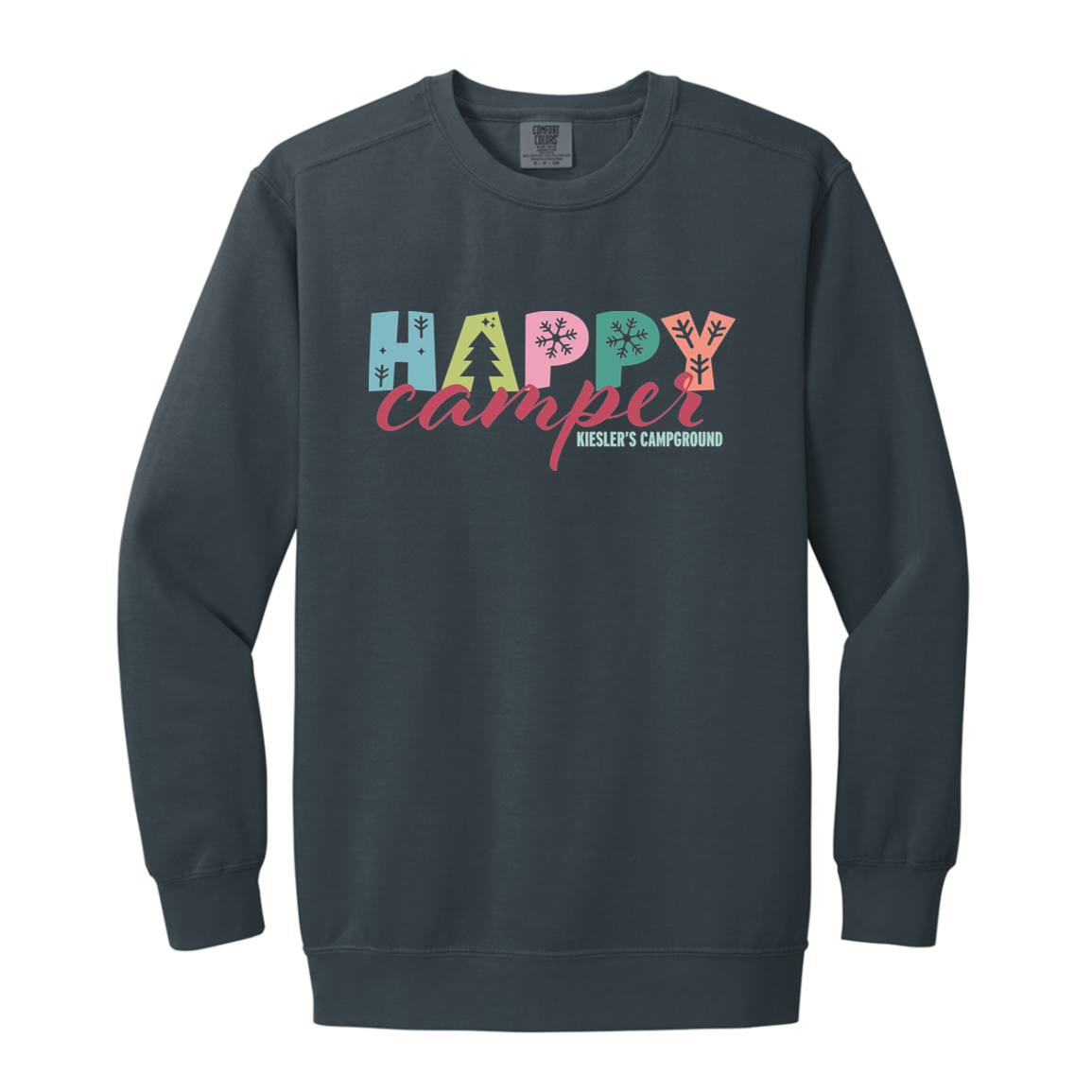 Kiesler's Happy Camper Winter Crewneck Sweatshirt