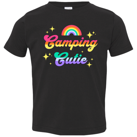 Camping Cutie Toddler T-Shirt & Infant Bodysuit – Adorable Camping Apparel for Kids