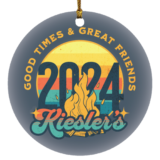 Kiesler's Good Times and Great Friends 2024 Ornament