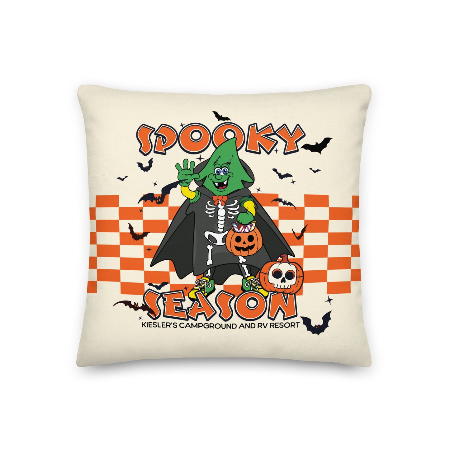 KC Spooky Season Halloween Pillow
