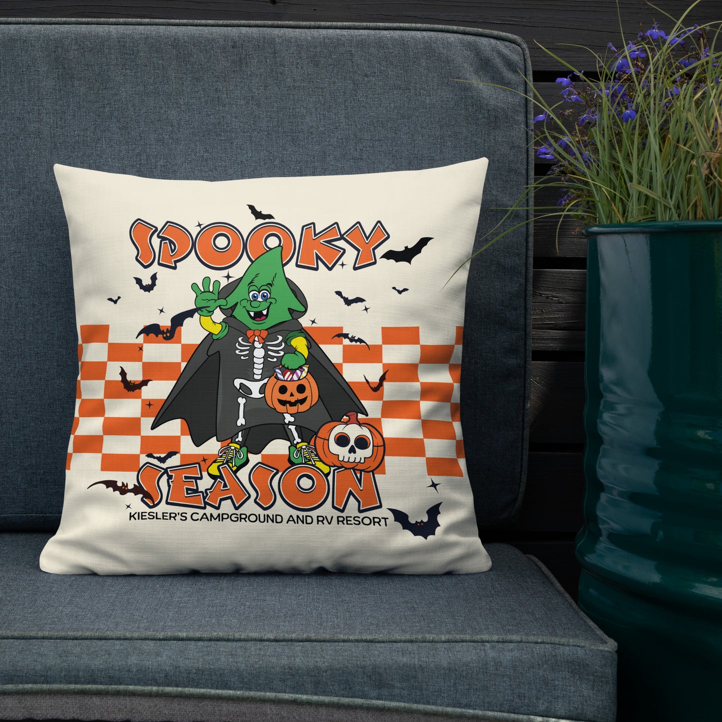 KC Spooky Season Halloween Pillow