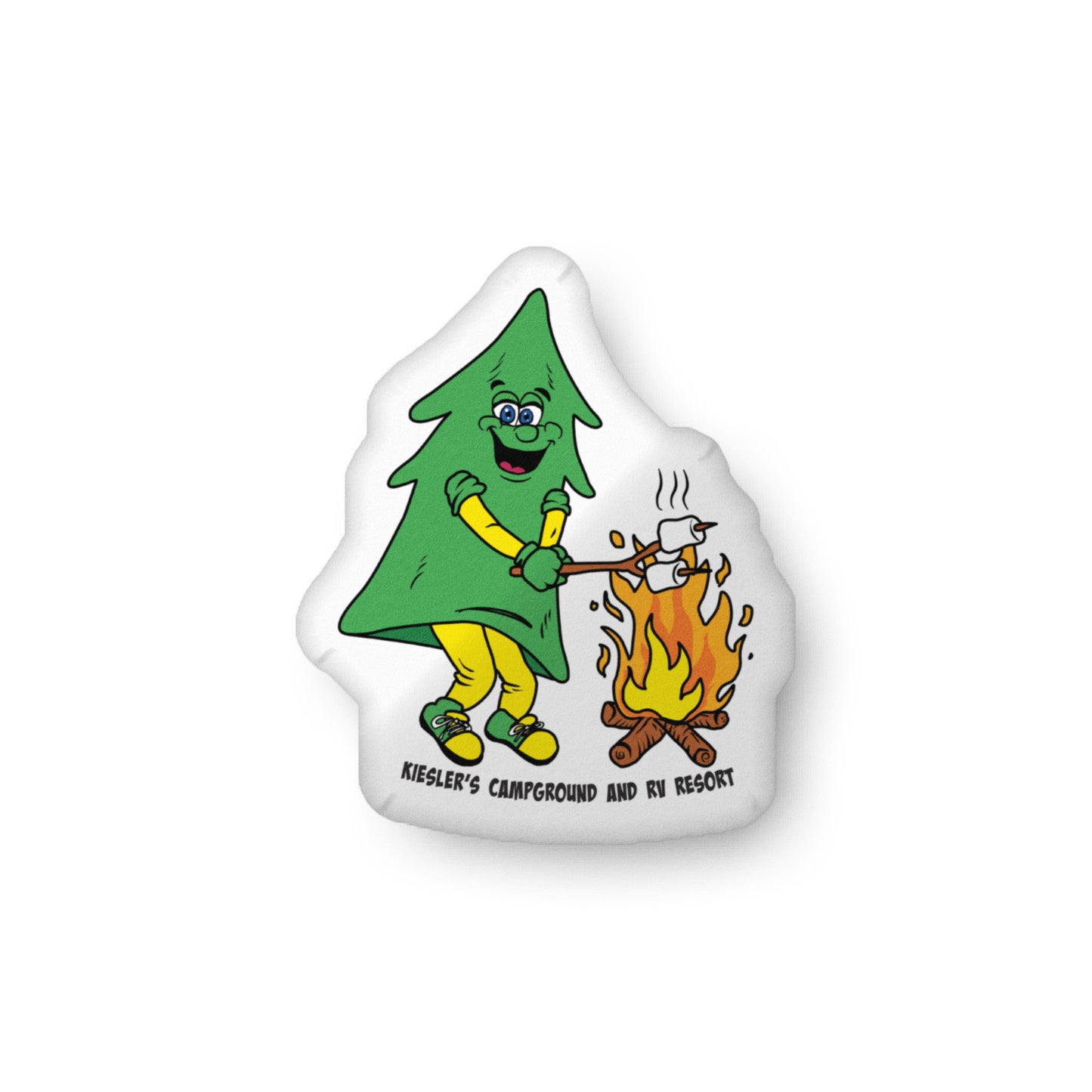 KC Campfire Pillow - Kiesler's Mascot