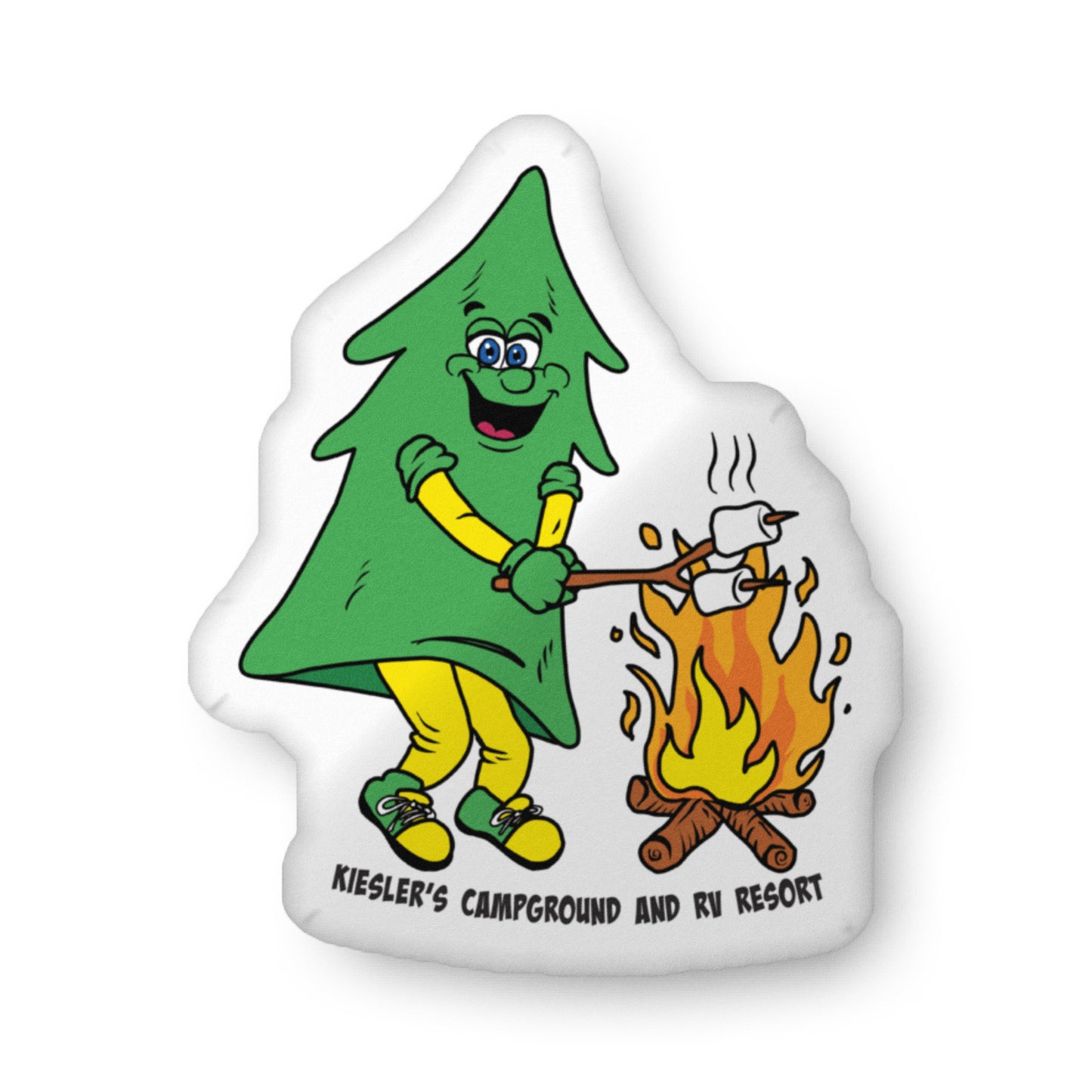 KC Campfire Pillow - Kiesler's Mascot