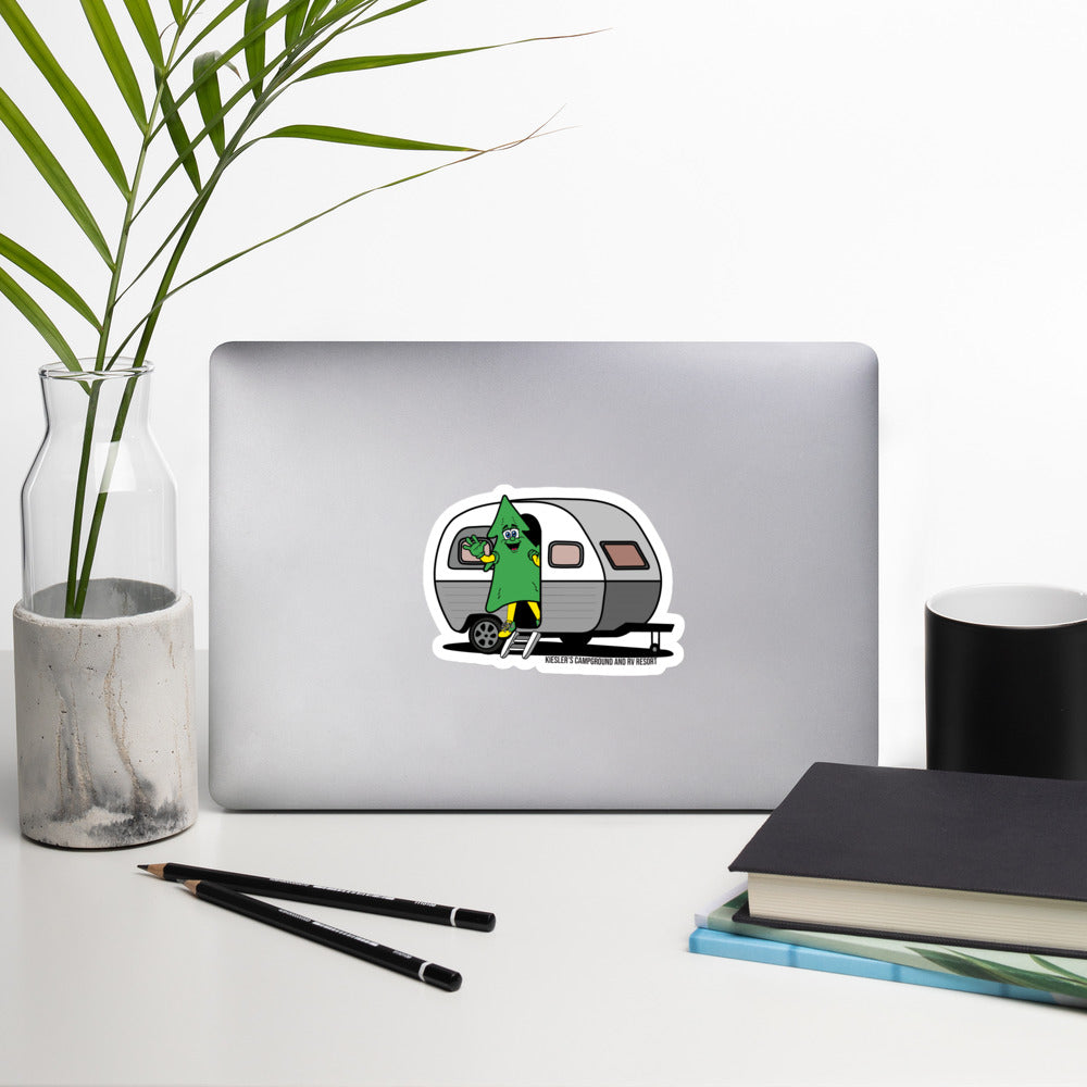 KC Travel Trailer Sticker