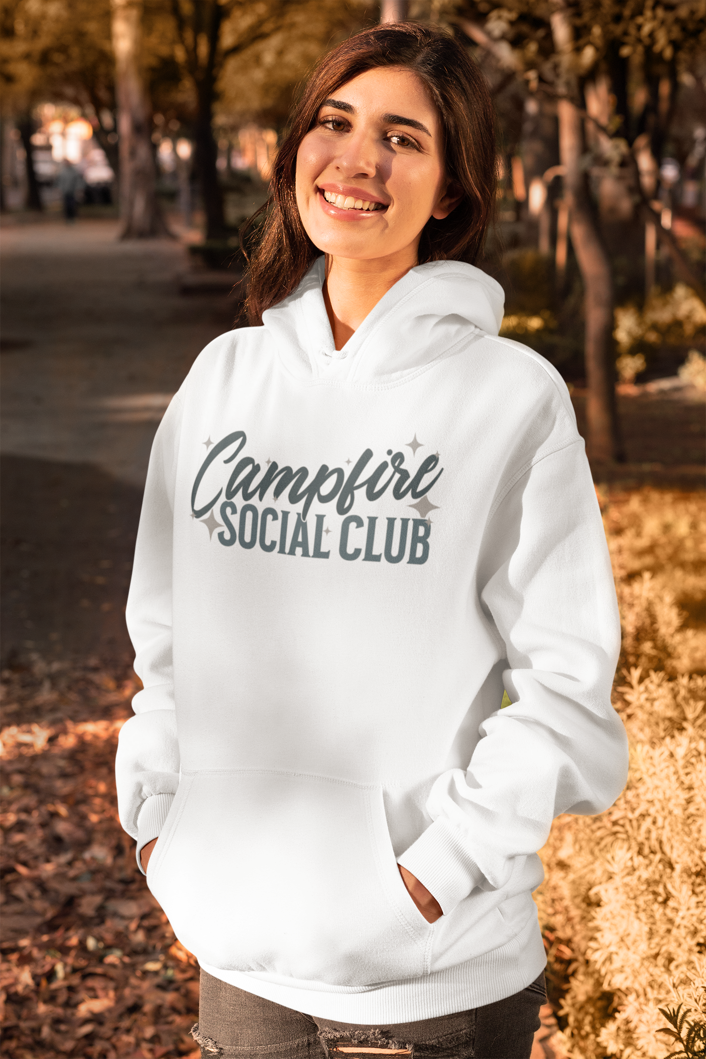 Campfire Social Club Unisex Hoodie – Premium Camping Apparel